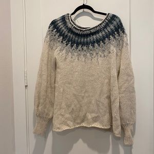 Free People Sweater, lovely, Very warm, just too big for me. 😕
